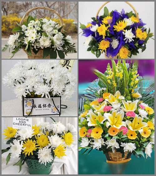 北京房山区周口店地区红光社区白事提篮配送